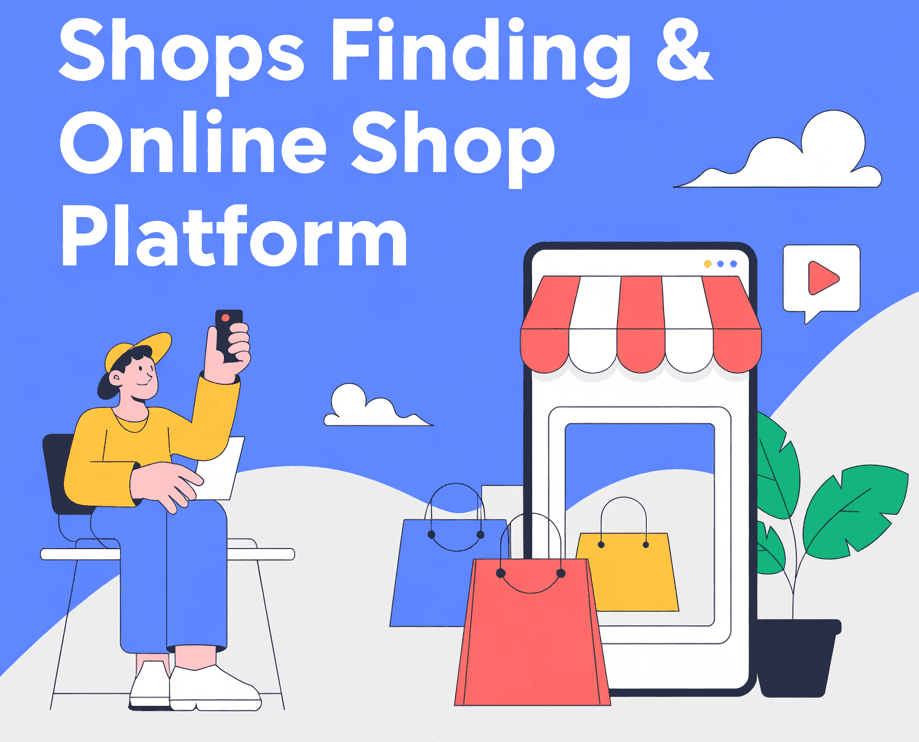 Shops Finding & Online Shop Platform